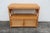 Wood Wicker Bamboo Two Tier Bar Buffet Server Tea Coffee Cart 5994 For Sale - Image 7 of 11