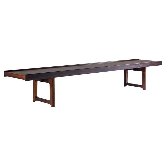 Krobo Bench by Torbjørn Afdal for Mellemstrands Trevareindustri, Norway, 1960s For Sale - Image 13 of 13