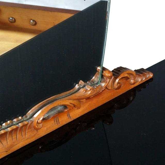 Vanity Console from Testolini, 1930s For Sale - Image 4 of 8