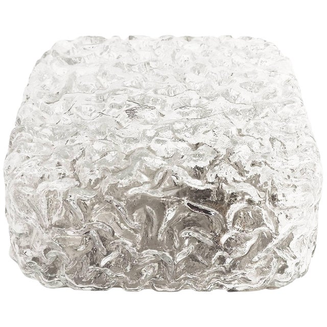 German Petite Flush Mount Ceiling Light, 1960s For Sale