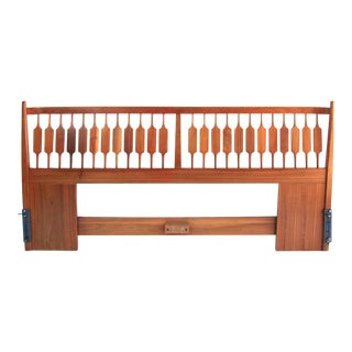 Kipp Stewart for Drexel Mid-Century King Headboard For Sale