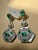 Early 21st Century 4.3 Carat Emerald & 2.91 Ct Diamond With MOP Hanging Earrings 18 Kt White Gold For Sale - Image 5 of 18