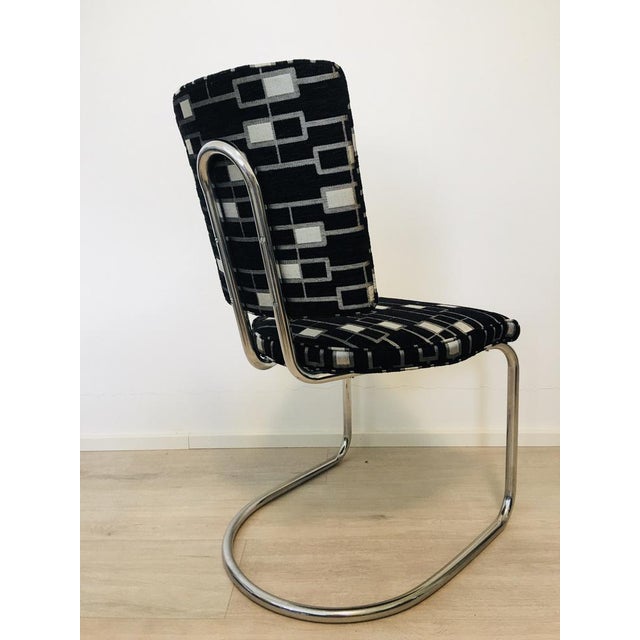 Tubular Chair by Fritz August Brehaus De Groot for Slezakovy Zavody, 1950s For Sale - Image 11 of 14