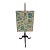 Vintage Queen Anne Style Adjustable Needlepoint Embroidered Fire Screen For Sale