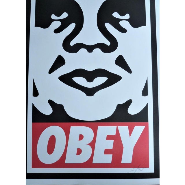 Shepard Fairey, aka Obey Giant (1970) Obey Icon Original color lithograph Signed and dated in pencil On wove paper, 61 x...