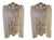 Large Tiered Murano Glass Wall Lights from Made Murano Glass, 1960s, Set of 2 For Sale