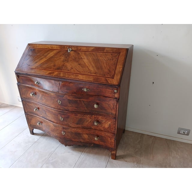 18th Century Louis XVI Drop Leaf Chest of Drawers For Sale - Image 3 of 15