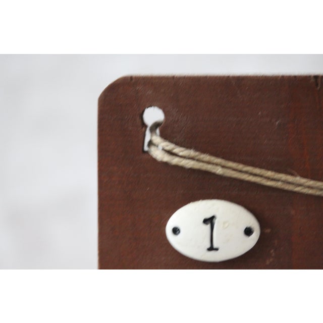 Key Holder Box in Wood and Metal, 2000s For Sale - Image 13 of 18