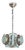 Italian Glass Chandelier by Antonio Lupi for Lupi Cristal Luxor, 1970s For Sale