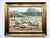 Green Framed Goose Original Painting Summer Landscape For Sale - Image 8 of 15