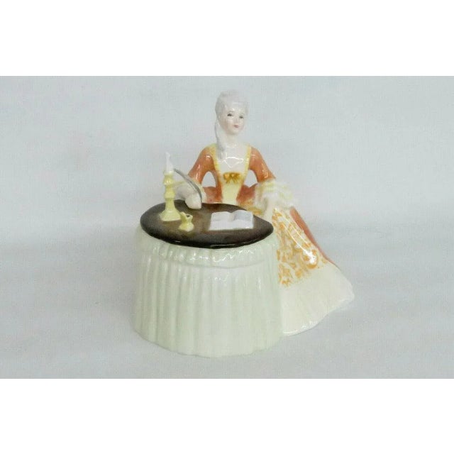 Royal Doulton HN2330 Meditation English Bone China Porcelain Figurine For Sale - Image 9 of 11