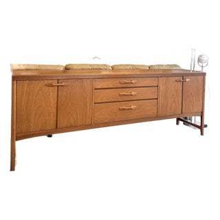 Beautiful Mid Century Modern Sideboard in Teak by Nathan Furniture Company, Circa 1960s, Attributed For Sale