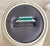 Princess Cut Emerald & Diamond Staking Band/Ring 14 Kt Yellow Gold/ White Gold For Sale - Image 4 of 8