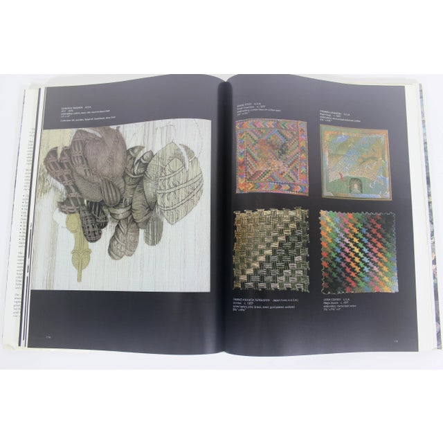 Textile The Art Fabric: Mainstream Hardcover Coffee Table Book With Cream Linen Cover For Sale - Image 7 of 10