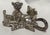 1990s 1998 Vintage Arthur Court Lounging Leopard Salt & Pepper Holder/ Candle Holder For Sale - Image 5 of 13