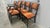 Set of 6 Regency Style Dining Chairs – Rich Ebonized Frames With Rope-Twist Detailing For Sale - Image 4 of 13