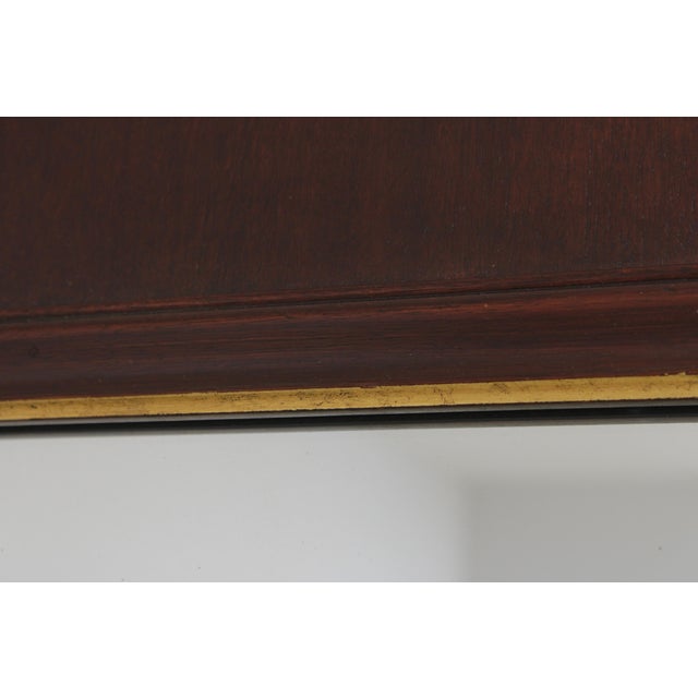 1970s Friedman Brothers Chippendale Mahogany Mirror For Sale - Image 5 of 14