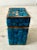 Turquoise Handwrought Mid-Century Modern Mexican Mosaic and Brass Box by Salvador Teran For Sale - Image 8 of 11