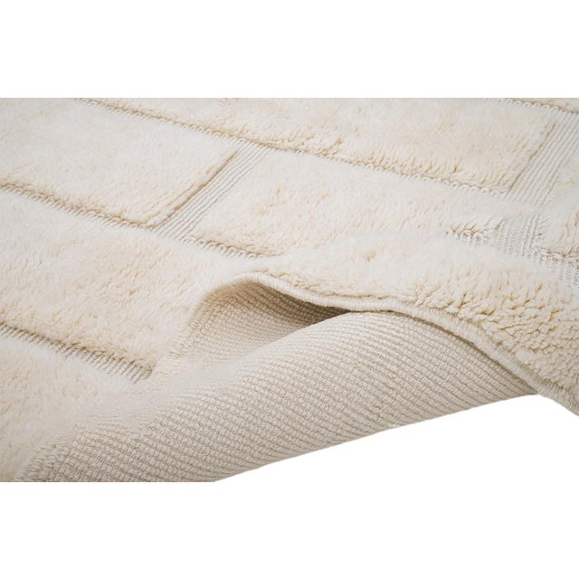 Hand-Knotted Wool Rug by Azele Studio For Sale - Image 4 of 10