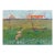 1960s Rural Landscape Impressionism Oil Painting Original Soviet Art Ukrainian Artist Sokolovsky G 23-33 1950s For Sale