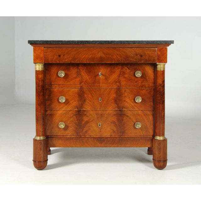 Early 19th Century Empire Chest of Drawers, 1820s For Sale - Image 5 of 18