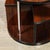 Art Deco Art Deco Machine Age 3-Tier Walnut Occasional Table With Chrome Rod Supports For Sale - Image 3 of 15