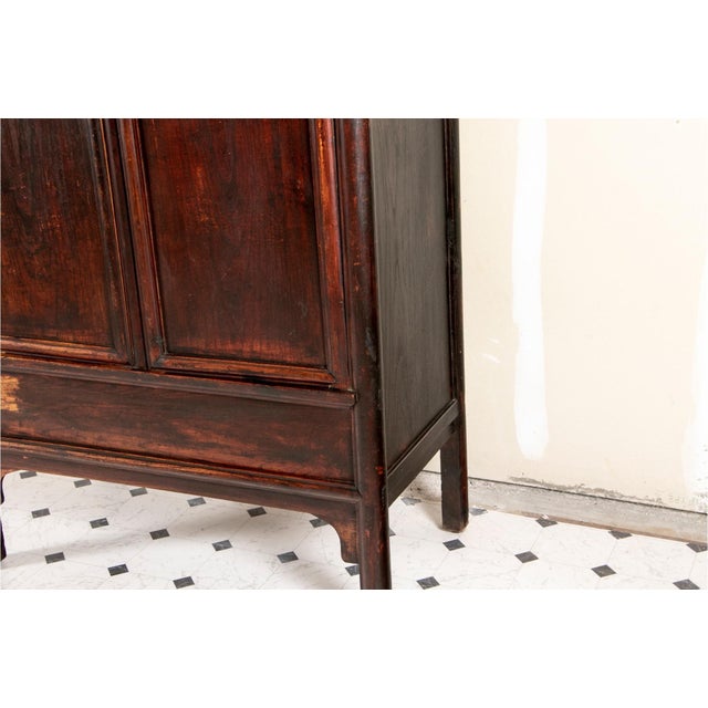Antique Chinese Scholars Storage Cabinet For Sale - Image 4 of 14