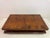 Brown Lacquered Goatskin Sliding Coffee Table, Italy, 1970s For Sale - Image 4 of 18