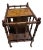 Baker Furniture Magazine Rack Faux Bamboo For Sale