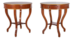 Art Deco Side Tables, 1930s, Set of 2