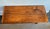 French Country Rustic Antique Wooden Bench For Sale - Image 3 of 11