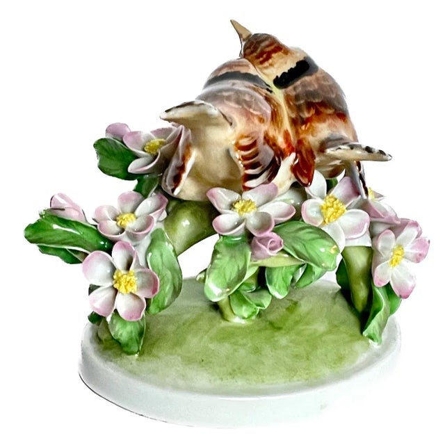 Figurative Vintage Porcelain Herend Wild Birds Figurine For Sale - Image 3 of 9