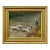 Vintage Mini Selection Painting of Shepherdess and Sheep For Sale
