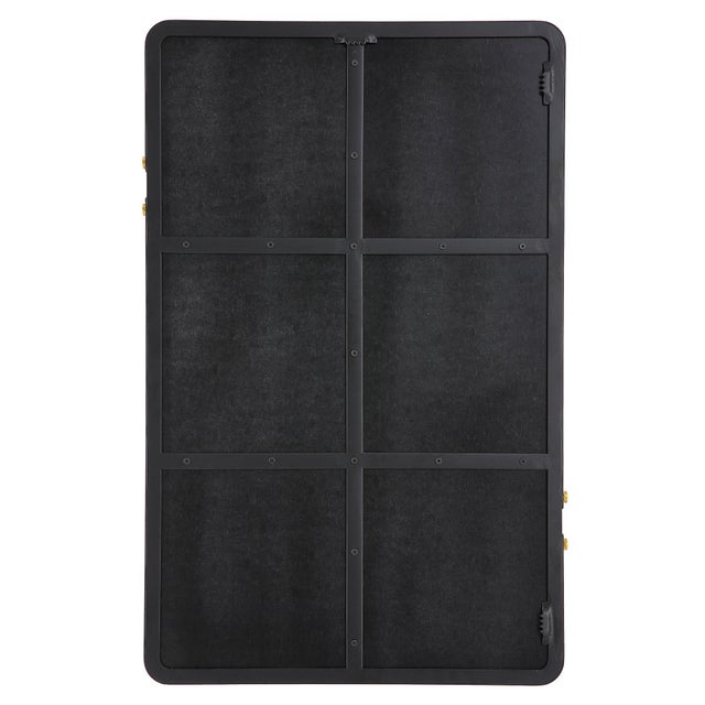 Metal Soft Edge Rectangle Vanity Mirror For Sale - Image 7 of 7