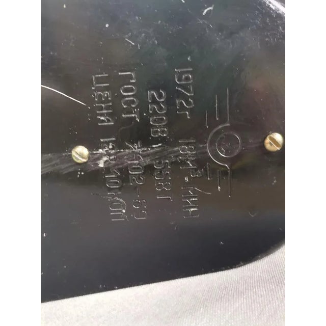 Mid-Century Blue Plastic Table Fan, Soviet Union, 1969 For Sale - Image 12 of 13