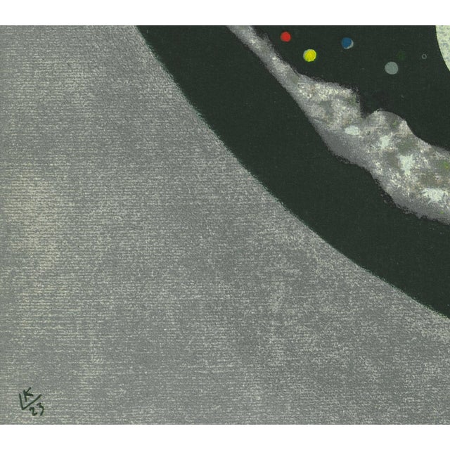 1960 Wassily Kandinsky Lithograph "Dans Le Cercle Noir" (In the Black Circle) For Sale - Image 4 of 6