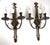 Antique Art Nouveau Empire Bronze Wall Lamps from Unbekannt, 1920s, Set of 2, in Very Good conditions. Designed 1920 to...
