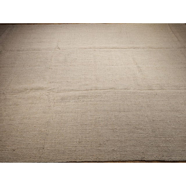 Tan Natural Fiber Rug 2311 For Sale - Image 8 of 9
