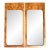 Vintage 70s Burl Wood Mirror - A Pair For Sale