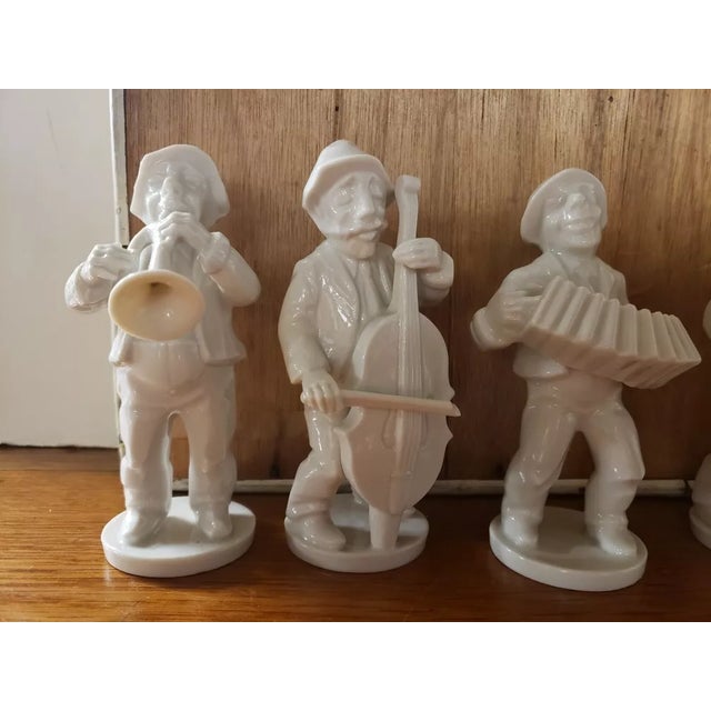 1960s 1960 Karl Heinz Klette Porcelain Orchestra Figurines - Six Piece Set For Sale - Image 5 of 8