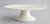 A gorgeous antique white ironstone cake stand on a pedestal made in Holland, circa 1890. Maker's mark on reverse. This...