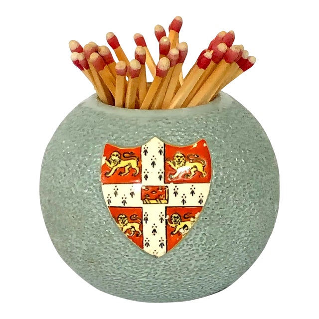 Cambridge Stoke on Trent Mid Century Match Holder/Striker For Sale