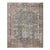 Amber Lewis x Loloi Georgie Teal / Antique 3'-9" x 5'-6" Accent Rug For Sale