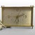 General Electric Vintage Ge Telechron Brass Desk Clock Mid Century Modern West Germany For Sale - Image 4 of 10