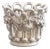 Mid-20th Century Italian Ceramic Openwork Cachepot For Sale