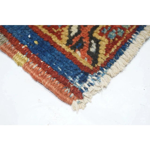 Antique Heriz Rug 7'7'' x 11'8'' For Sale In New York - Image 6 of 11