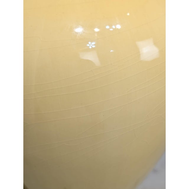Vintage Ceramic Orange Floor Lamp, 1980s For Sale - Image 11 of 18
