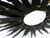 Brutalist Large Brutalist Sunburst Mirror in Patinated Metal with Gilt Highlights, Europe, 1970 For Sale - Image 3 of 9