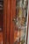 Wood Vintage Morganton Duncan Phyfe Mahogany Bow Front Corner China Cabinet Curio For Sale - Image 7 of 17