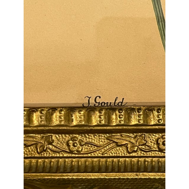 Early 20th Century Framed J. Gould Bird Prints in Ornate Gilt Frames - a Pair For Sale - Image 10 of 18
